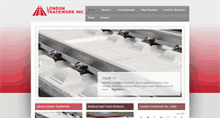 Desktop Screenshot of londontrackwork.com
