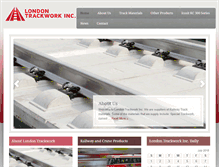Tablet Screenshot of londontrackwork.com
